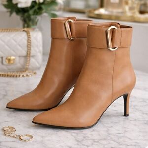 Phillip Lim Brown Pointed Ankle Boots — Modern Designer Booties 8